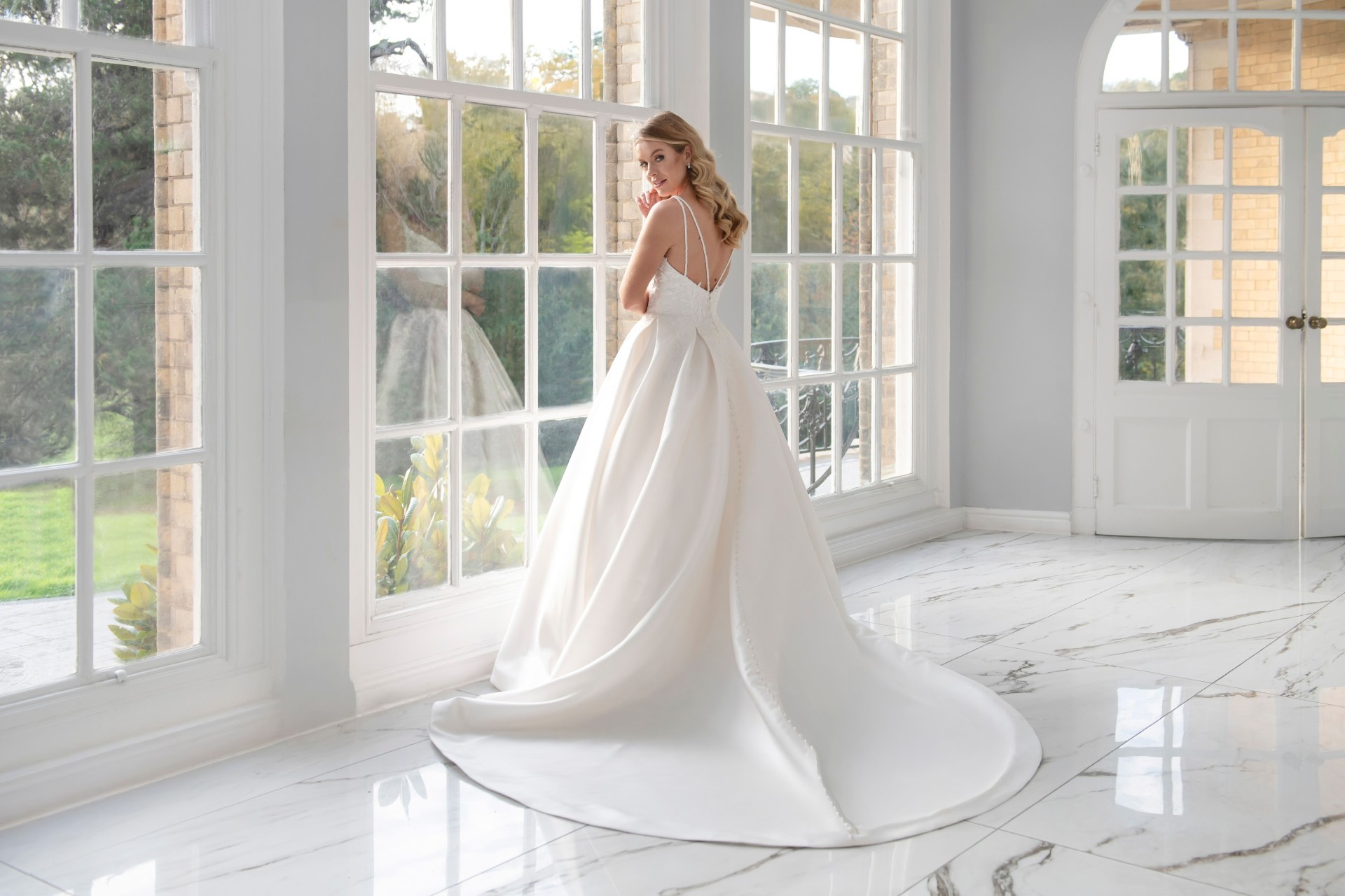 Paul zeni Margot ballgown wedding dress